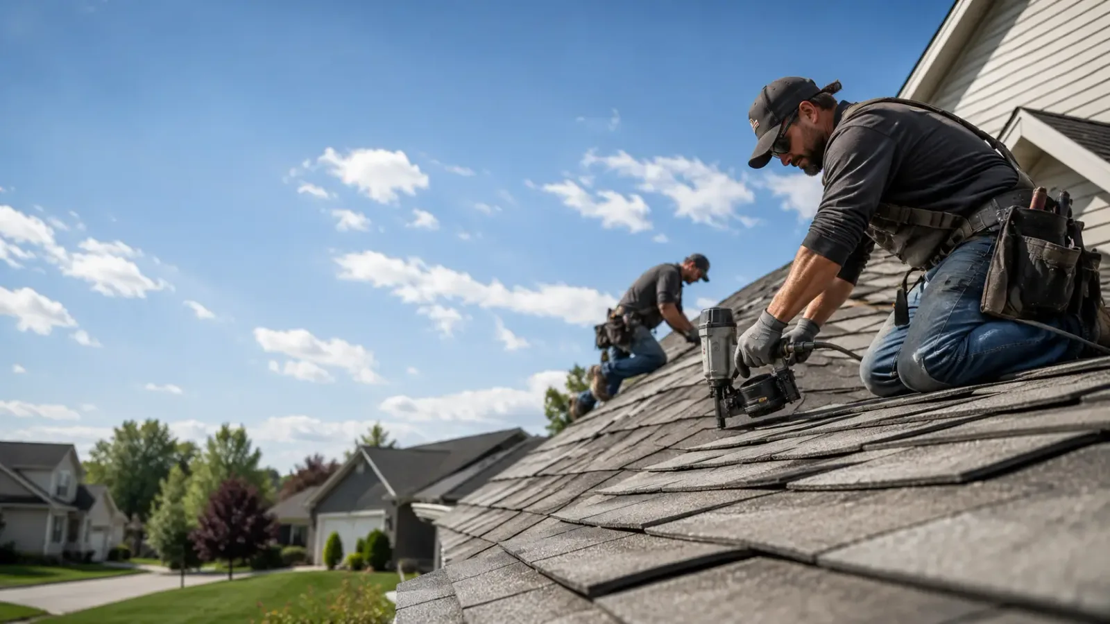 Storm Damage Roof Repair in Hudson, KS near me